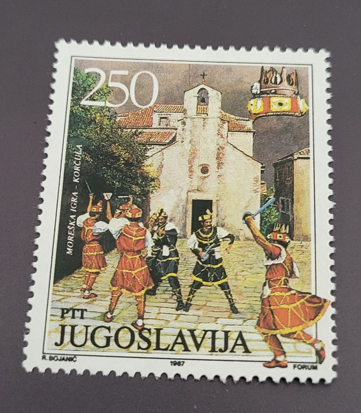 Alle Briefmarken: Jugoslawien 1987 Korcula – Neu (gemäss Beschreibung) aus St Gallen von Stampsalshobby