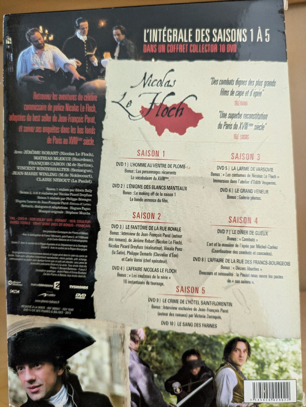Tutti i DVDs: Nicolas Le Floch Intégrale Saisons 1-5 DVD Box Set – Usato da Wettingen venduto da ut5430 1
