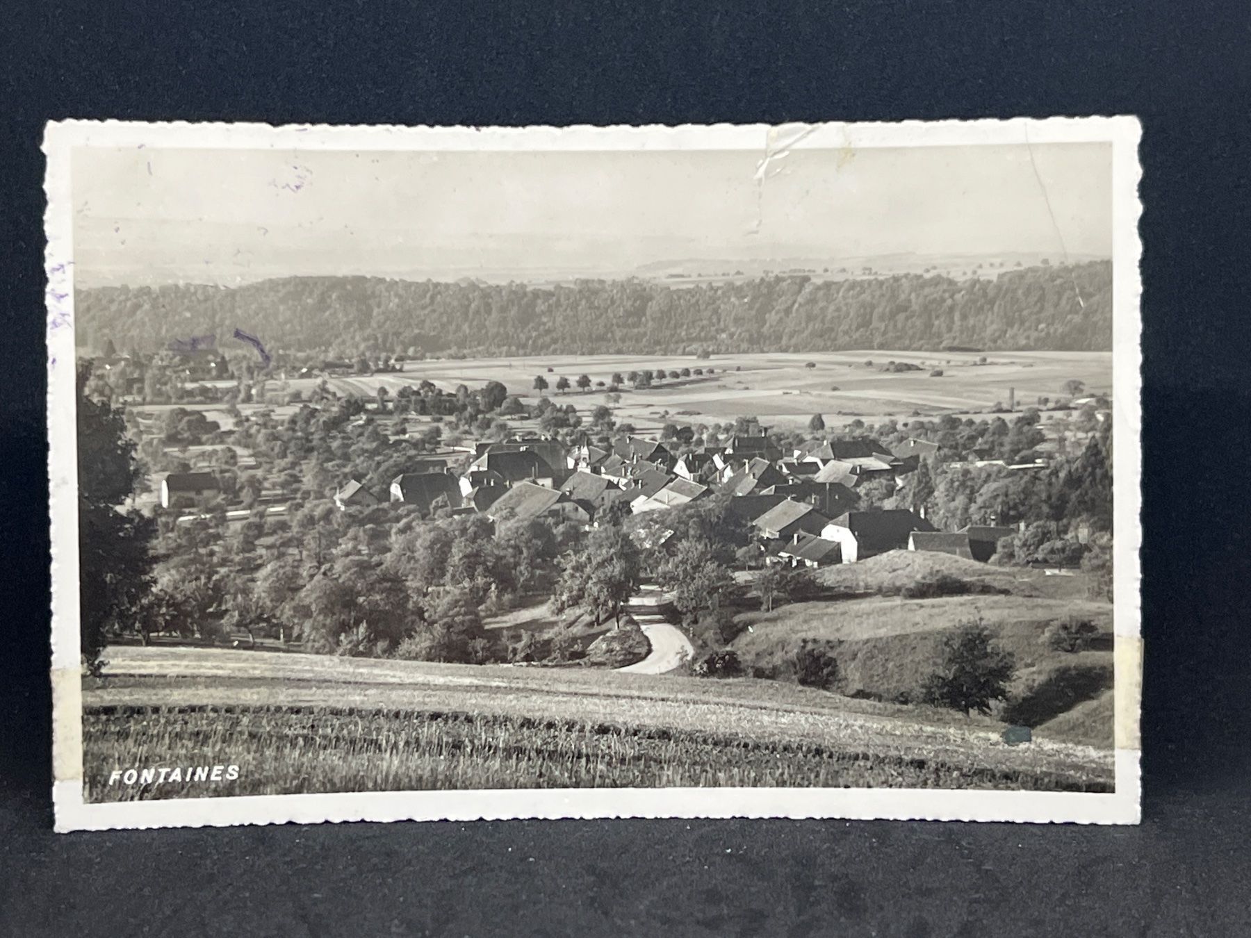 Ansichtskarten: Fontaines – Gebraucht aus Widnau von Brusi9