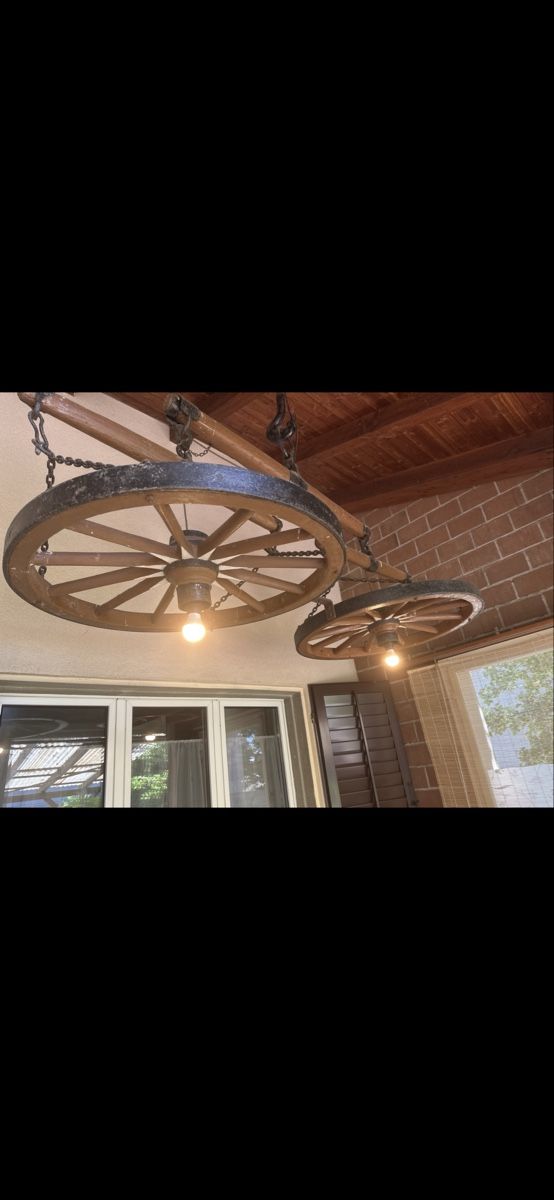 Lampadari & plafoniere: Dekolampe Wagenrad Optik – Usato da Bussnang venduto da bla_qdm6 2
