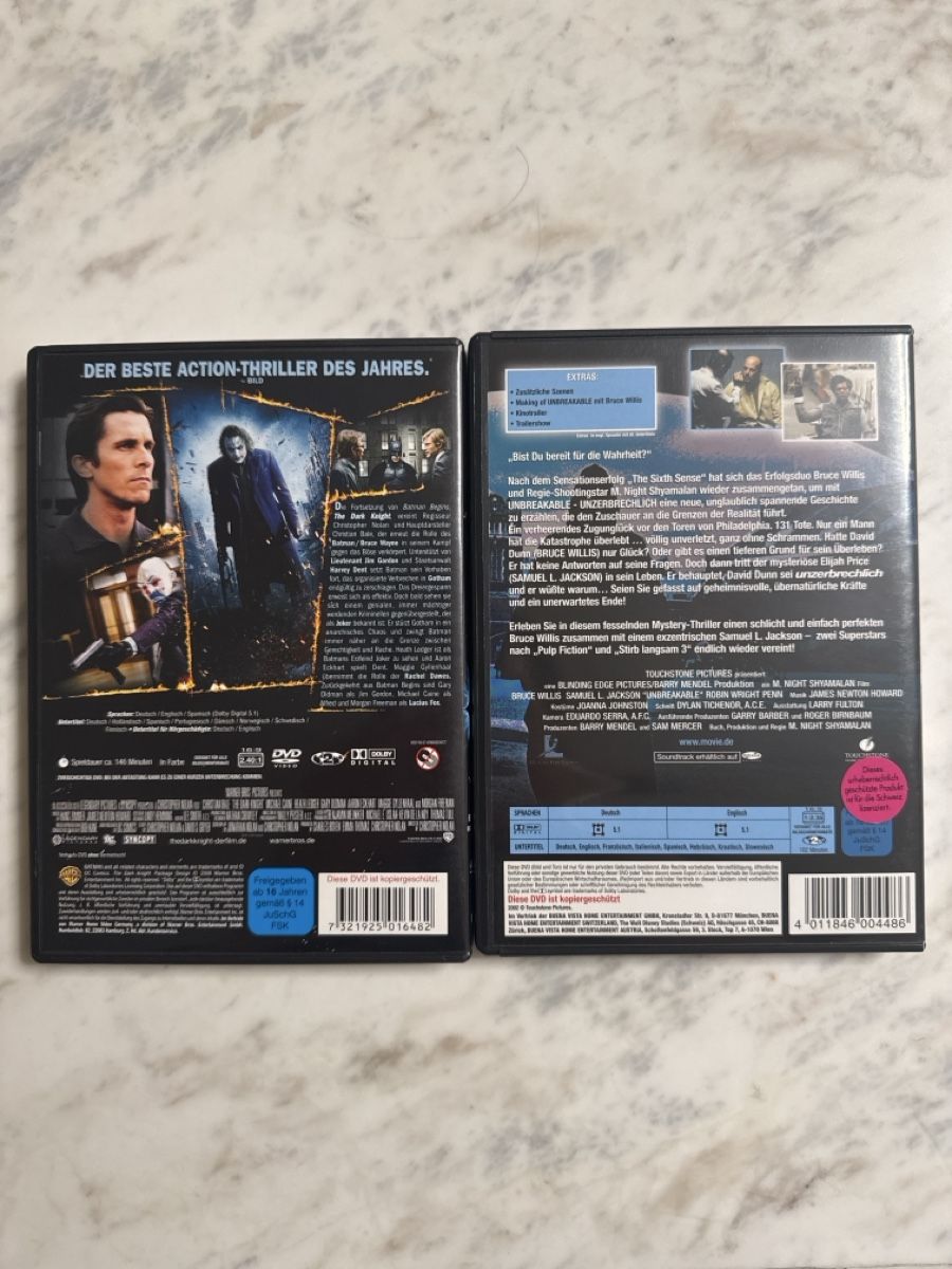 Tutti i DVDs: DVD  – Usato da Aarau Rohr venduto da mic_d6nr 1