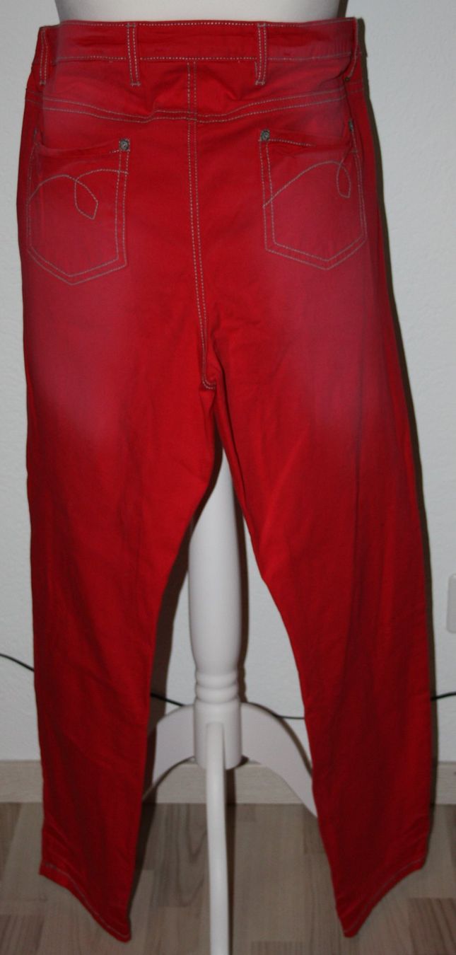 Pantaloni: Hose RAINBOW rot Gr. 52 NEU – Usato da Flüelen venduto da Diversicum-Curvy 5