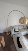 Goldene Stehlampe - Super Zustand