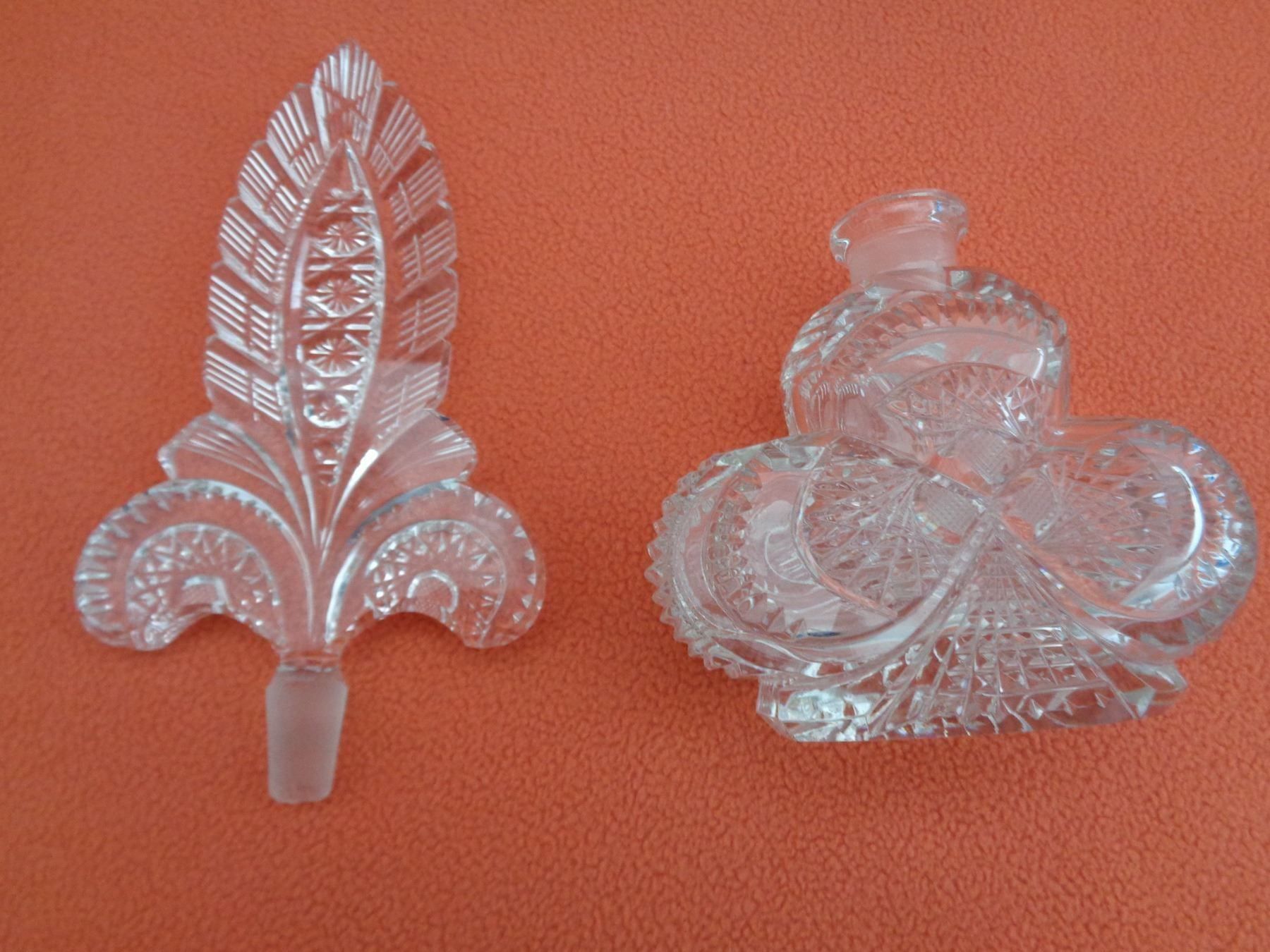 Caraffe: Geschliffene kleine Kristallglas Karaffe – Usato da Chur venduto da omonia 2