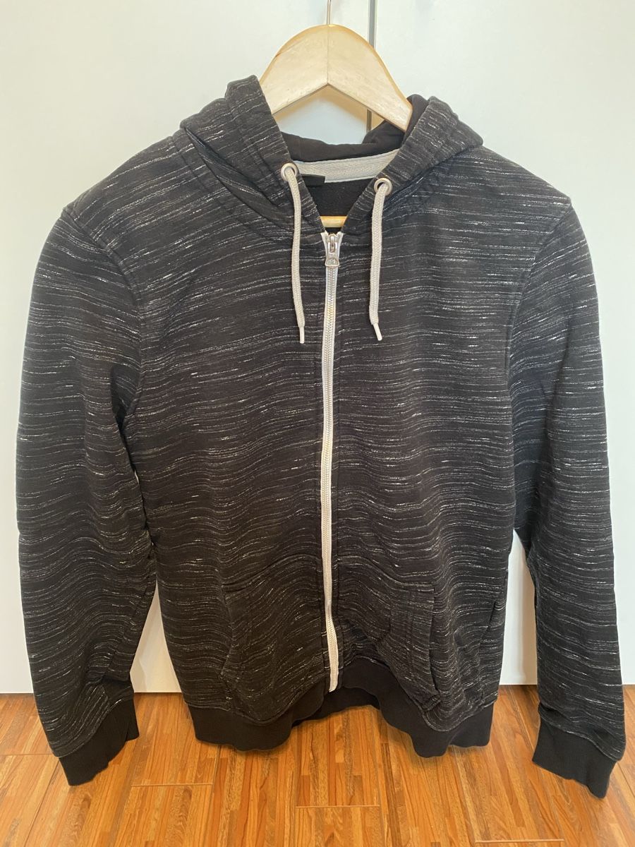 C&A Giacche: Sweat capuche Clockhouse noir gris, XS – Usato da Aigle venduto da Celina28