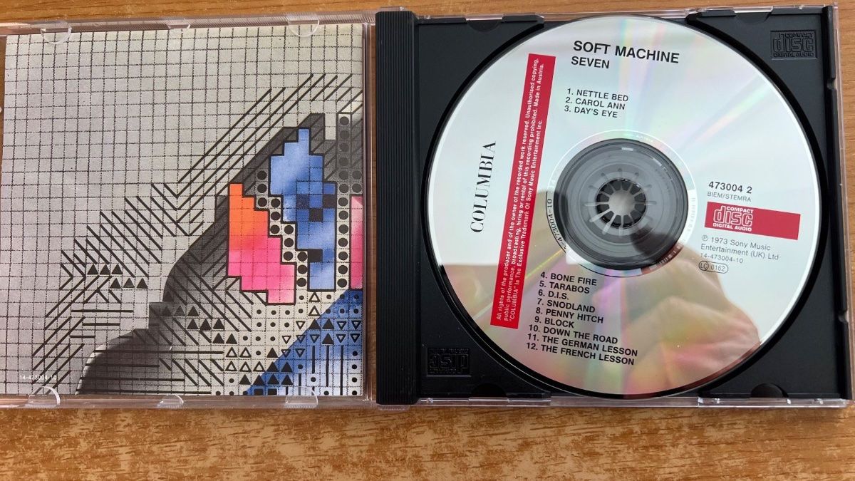 CD: Soft Machine - Seven / CD - 1. EU-Press. 1993 on CD - TOP – Usato da Gais venduto da soundcave57 2