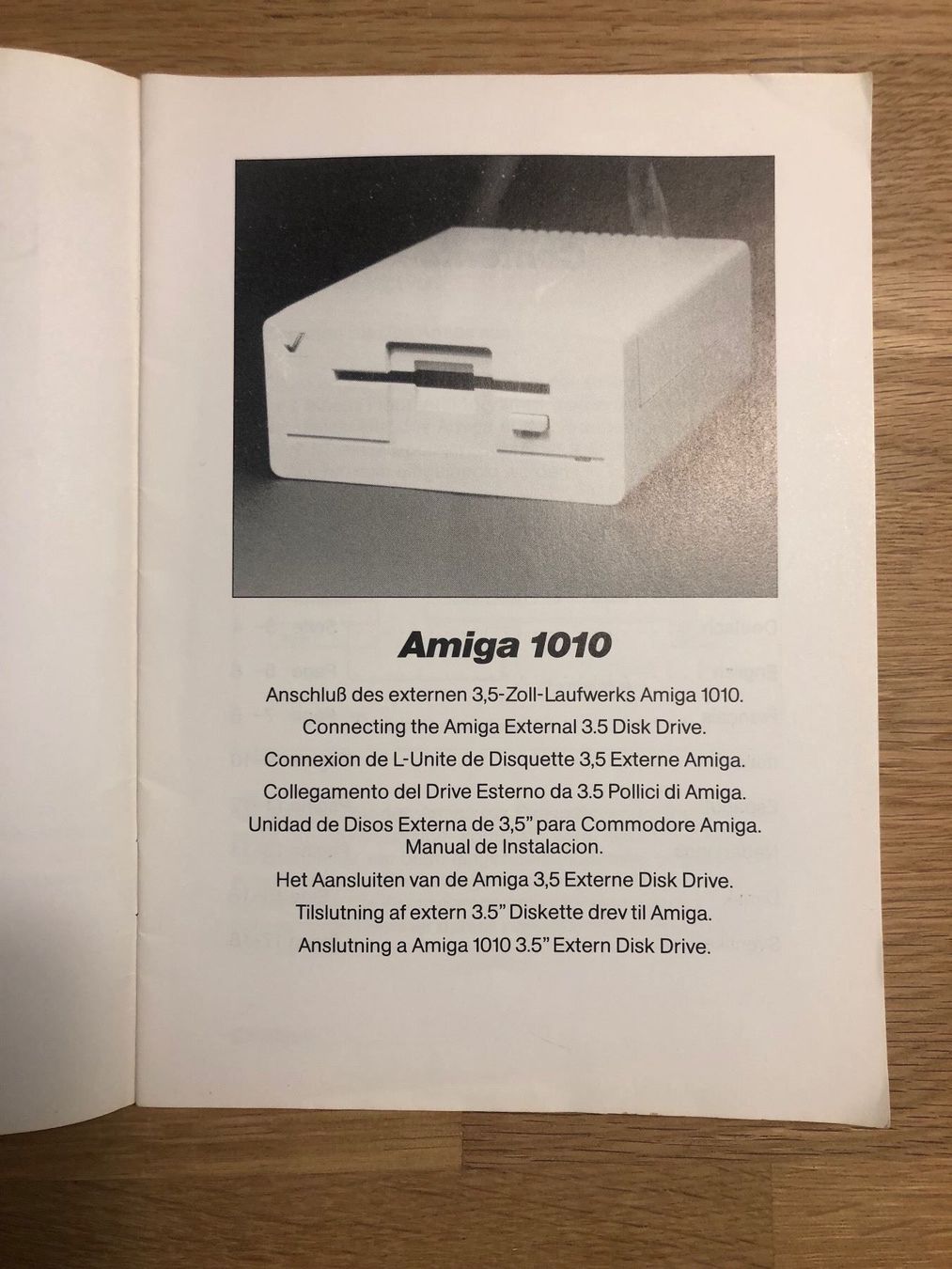 Giochi: Amiga Model 1010 Bedienungsanleitung – Usato da Kestenholz venduto da Inna09 1