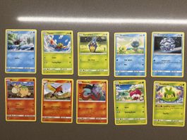 10 Pokemon Unified Minds cards