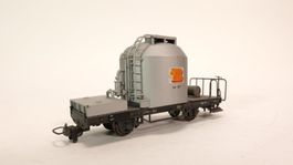 e67 Bemo RhB Zementtransportwagen 8001 / Bastelware / 1210