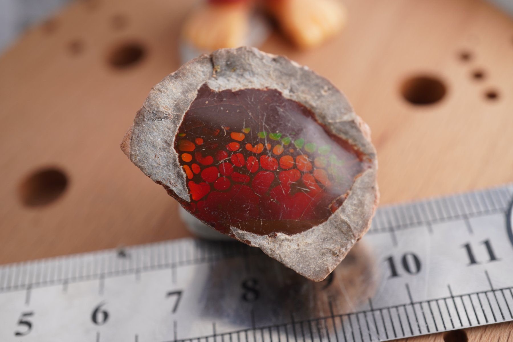 Pietre preziose: Chocolat Opal Nuss   62ct Einzelstück TOPSTONE – Nuovo e nell'imballaggio originale da Eschenbach SG venduto da topstone 6