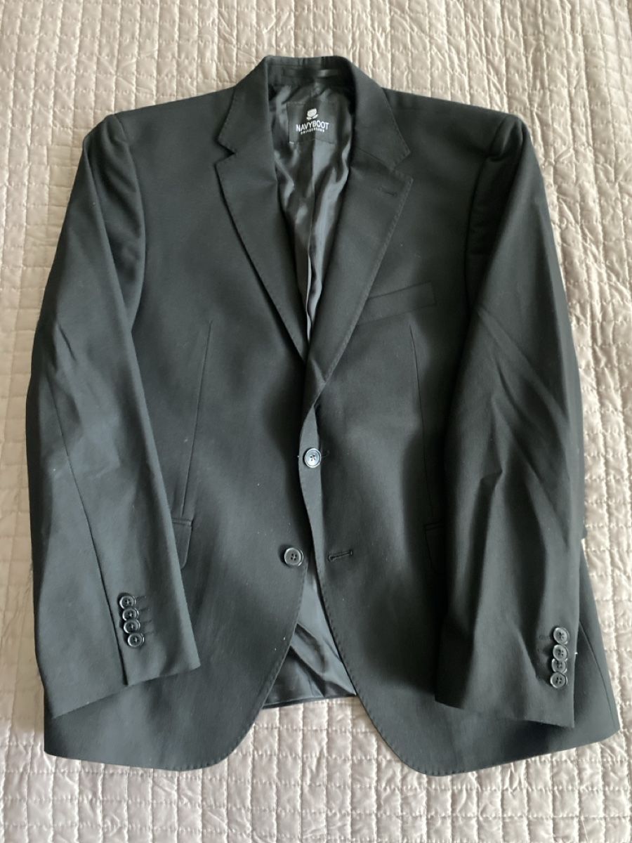 Navyboot Giacche: Veste Navyboot noire, taille 52 - Élégance et confort. – Usato da Geneve venduto da pat_p76n