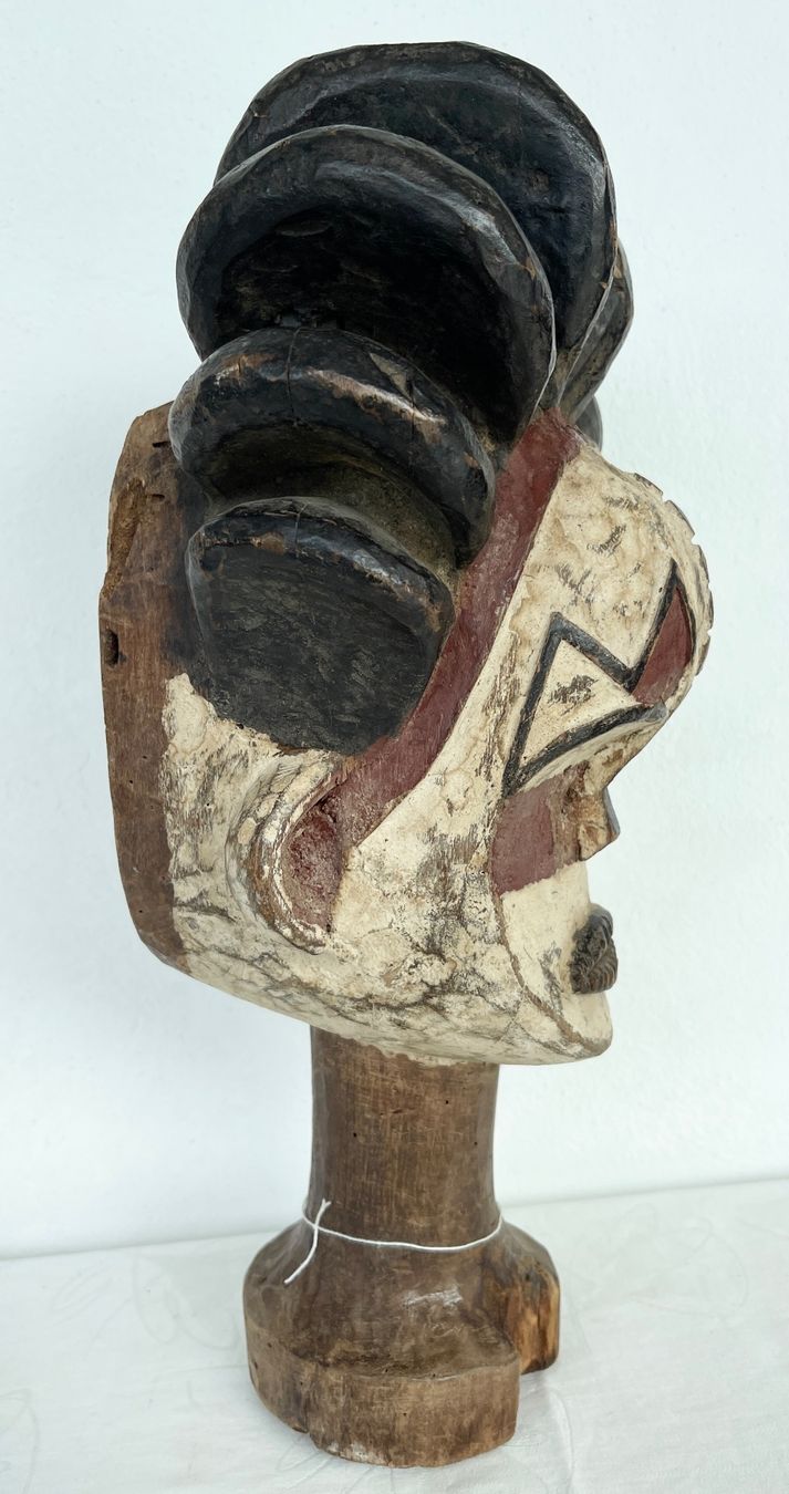 Skulpturen & Statuen: Rarität alte Idoma Figur Skulptur Nigeria Höhe 35 cm – Gebraucht aus Rüthi (Rheintal) von Kunsthaus777 8