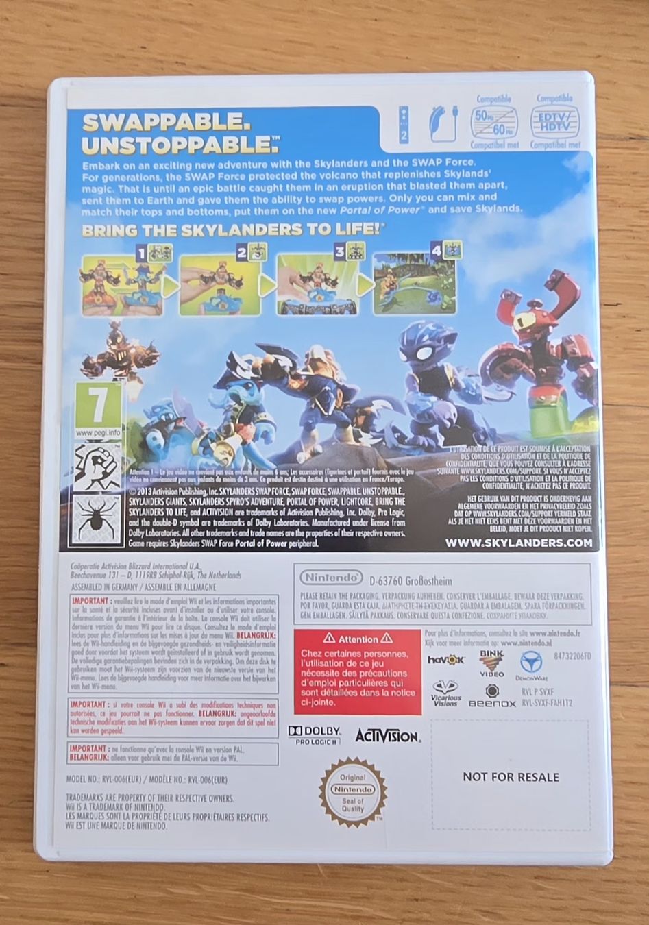 Giochi: Skylanders Swap Force - Wii - Jeu complet – Usato da Genève venduto da MariaS2 3