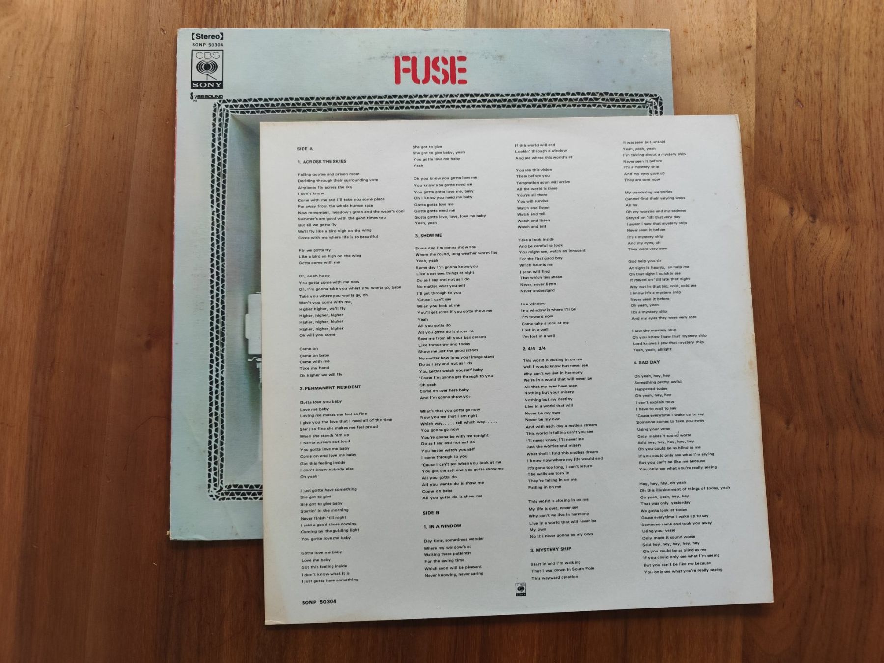 Dischi in vinile: Fuse Same Japan Erstpressung auf CBS von 1970! – Usato da Oftringen venduto da Brazil99 2