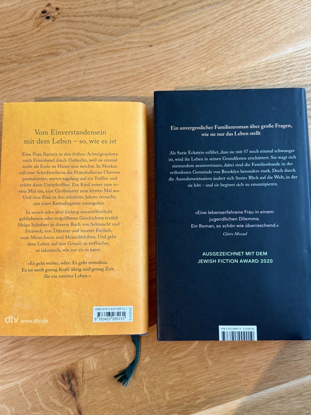Bücher: 2 Romane, Hardcover, neuwertig! – Neu (gemäss Beschreibung) aus Basel von Susana_ 1