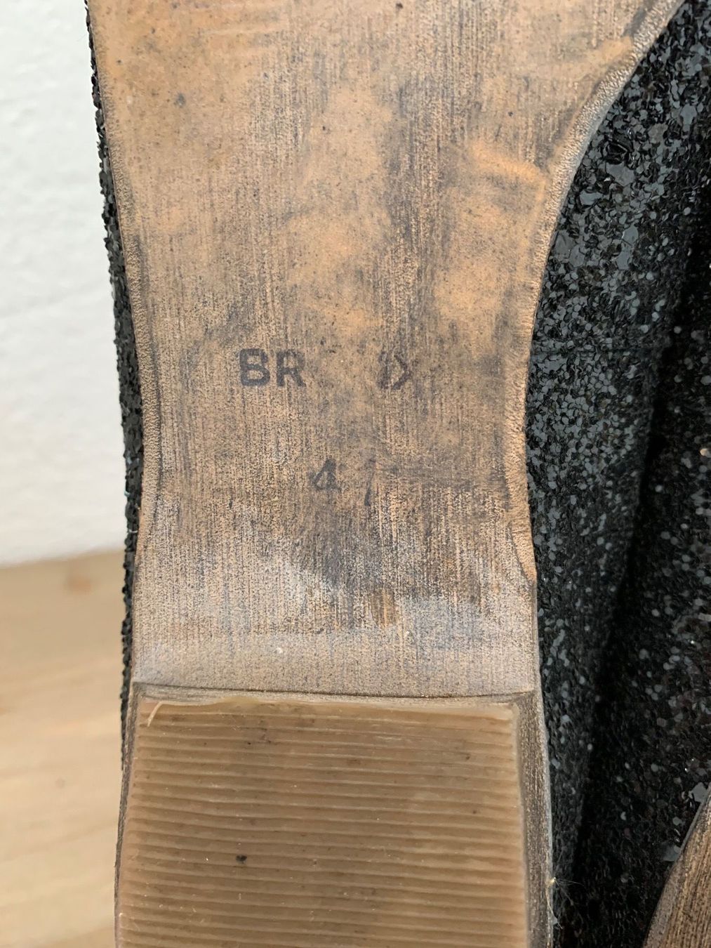 Scarpe da donna: Bronx Glitzer Schuhe Gr. 41 – Usato da Fislisbach venduto da KolibriSecondhand 5