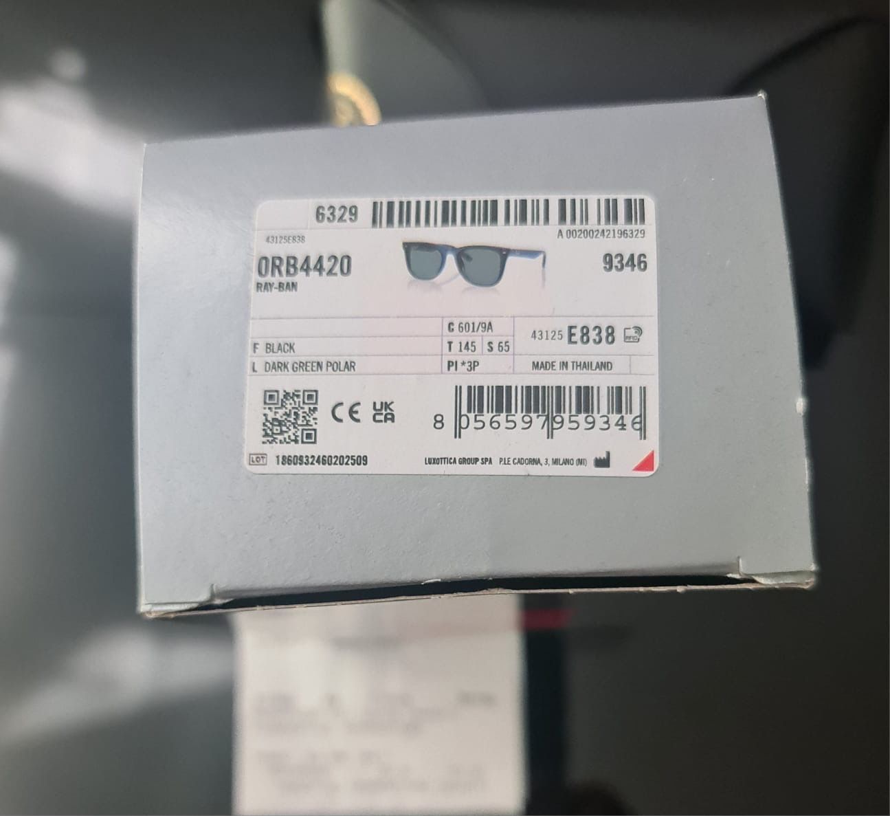 Ray-Ban Occhiali & Lenti: Neu-Brille Rey-Ban – Nuovo e nell'imballaggio originale da Zürich venduto da ok1 7