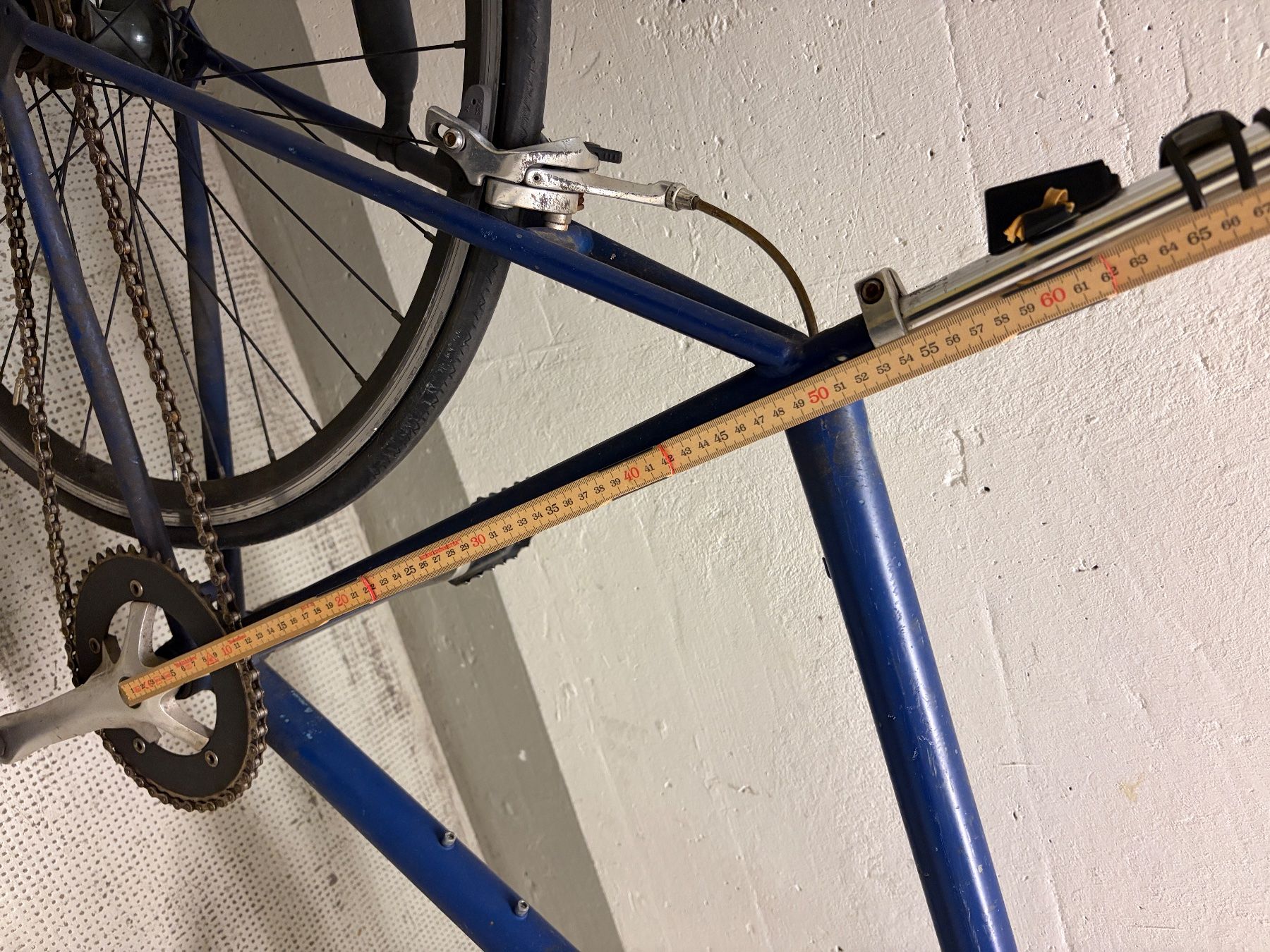 Biciclette: Fahrrad blau Singlespeed gebrauchter Zustand – Usato da Basel venduto da jfgama 2