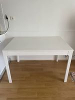 IKEA EKEDALEN Ausziehtisch Weiss (120–180 x 80 cm)