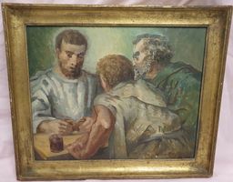 Jesus   mit seinen Jüngern.
