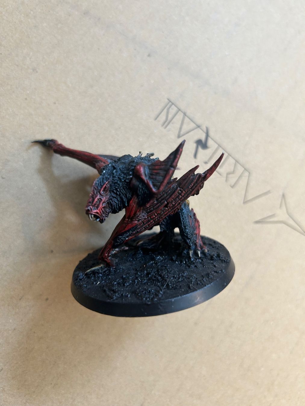 Kit di modellismo & Modellini statici: Warhammer AOS / The Old World OOP Varghulf – Usato da Le Brassus venduto da Hollywood_gni
