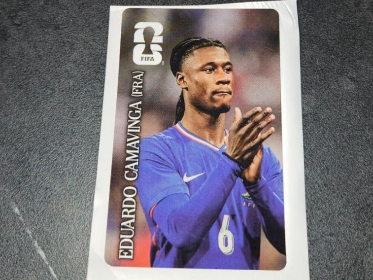 Panini Carte collezionabili: Panini Bild Eduardo Camavinga (FRA) 2026 – Usato da Hergiswil b. Willisau venduto da mar_m7gx