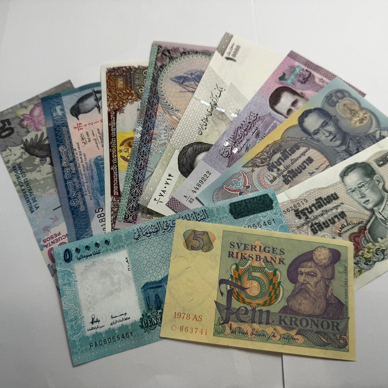 Banconote: Lot 10 Stück Banknoten UNC – Usato da Reitnau venduto da tb-muenzen 3