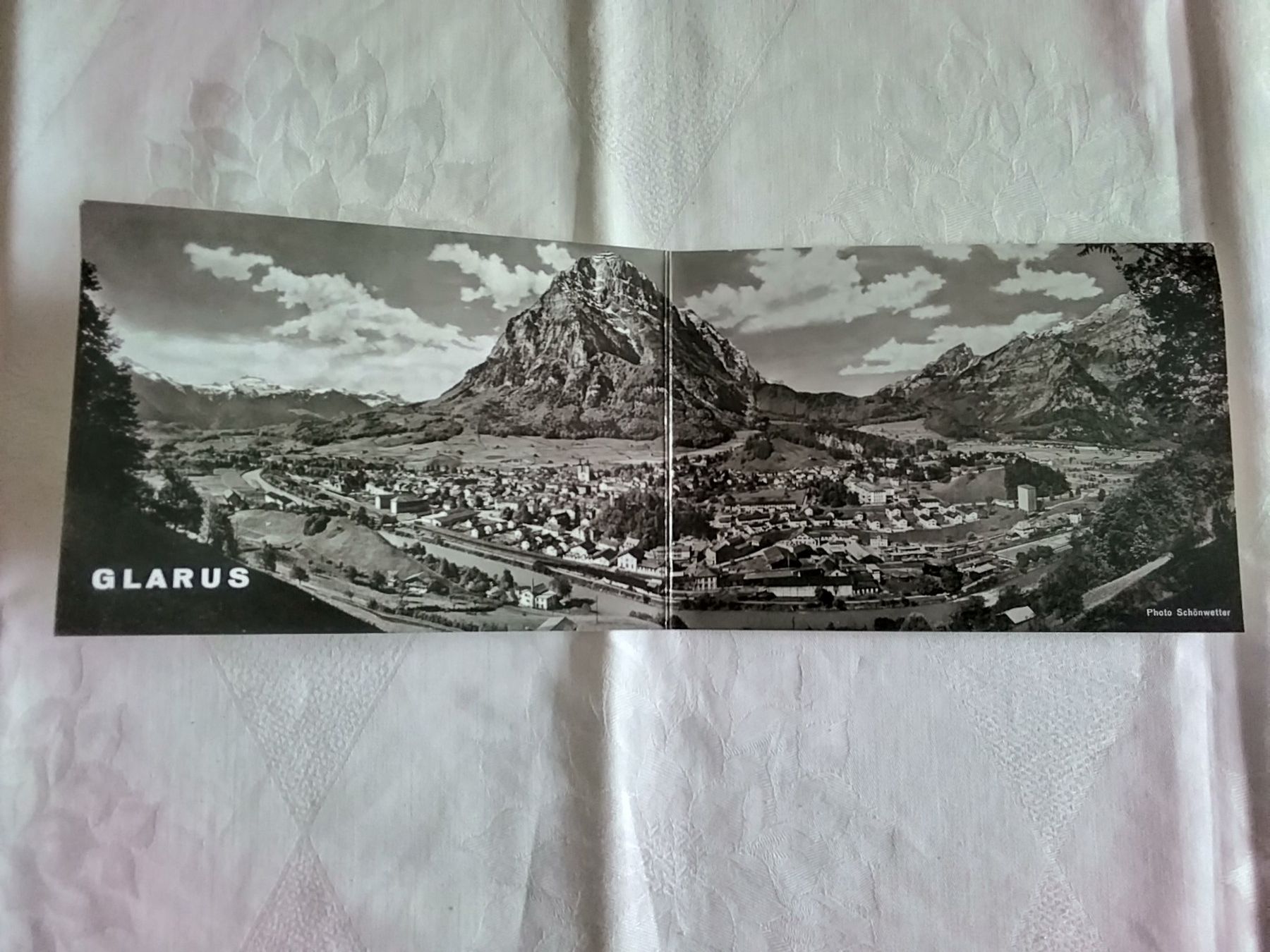 Cartoline postali: GL Glarus Panoramakarte – Usato da Appenzell venduto da lama19