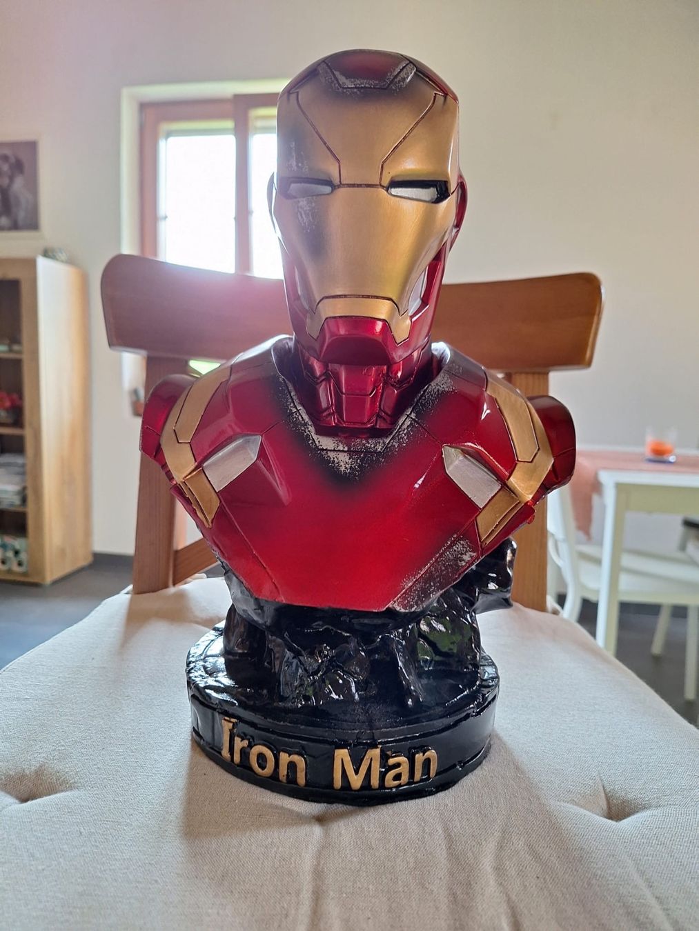 Statuette: Iron-Man Kopf Statue 37cm Massiv Material – Nuovo (secondo la descrizione) da Lohn-Ammannsegg venduto da JarvisSystem2.0 4