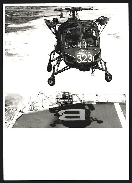 Fotografie &  Plakate: Fotografie Hubschrauber Westland Wasp de – Gebraucht aus Berlin von bartko-reher