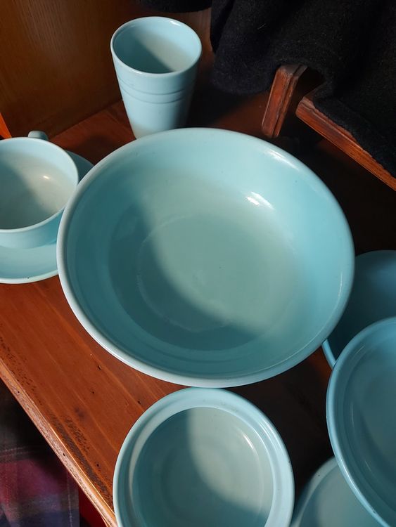 🔵Altes blaues Geschirr Rösseler? 🔵 alt 🔵 Vintage Kaufen auf Ricardo