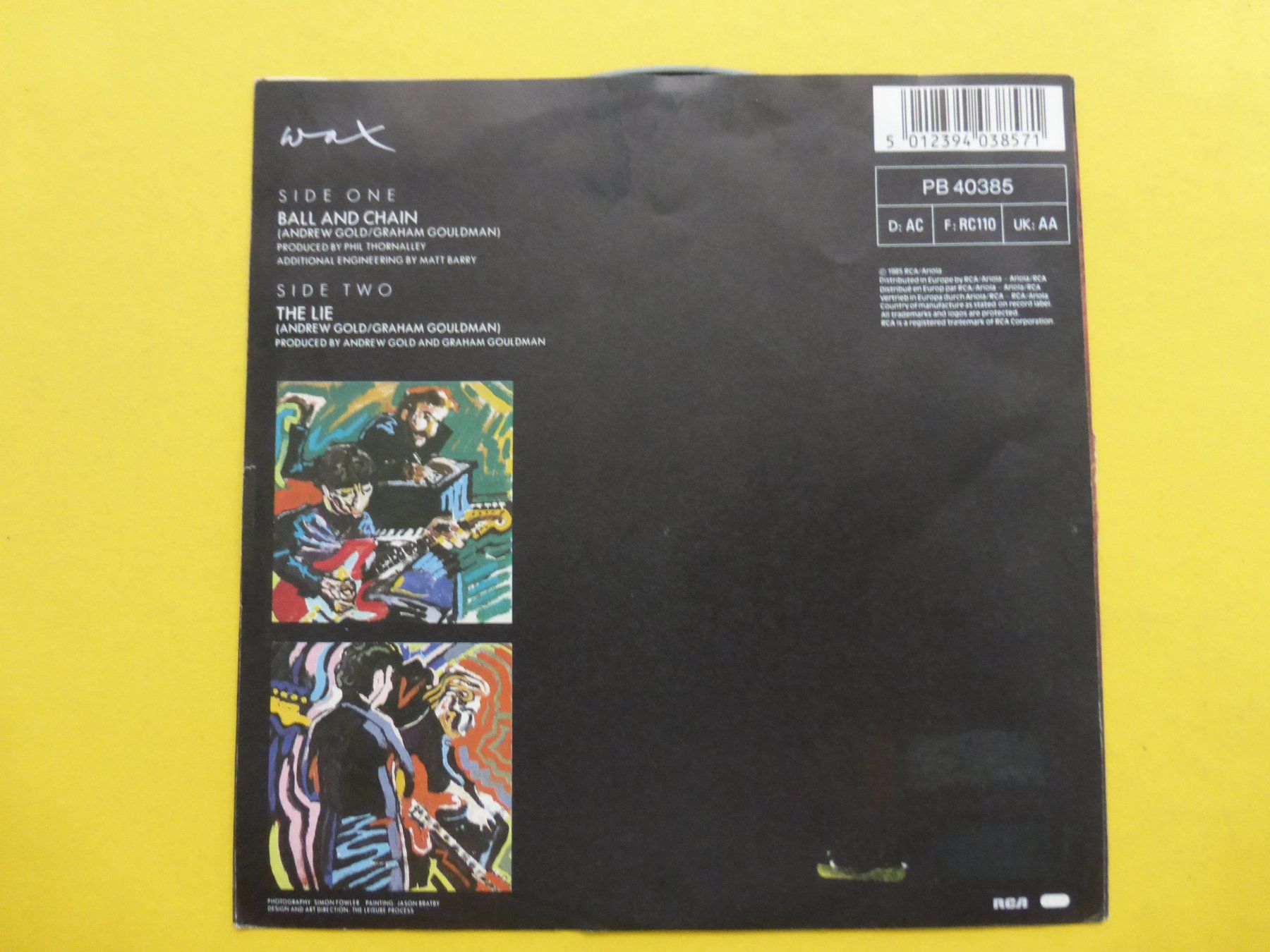 Schallplatten: Wax – Ball And Chain – Gebraucht aus Zürich von Swiss57 1