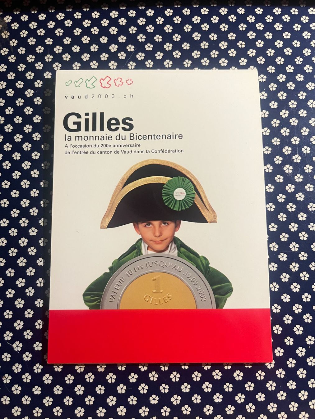 Tutti le monete: Folder Gilles Vaud 2003 – Nuovo e nell'imballaggio originale da Arch venduto da Noah819