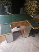 Établi d'horloger ancien en bois – Nombreux tiroirs 