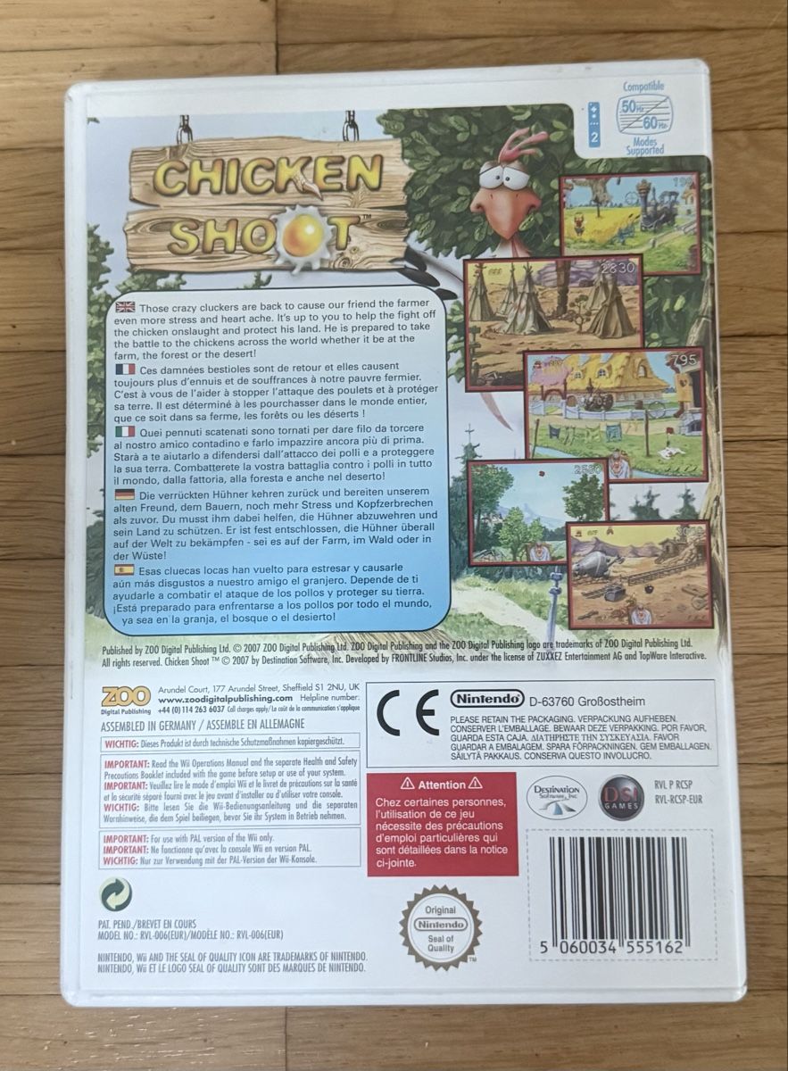 Nintendo Spiele: Chicken Shoot Wii  – Gebraucht aus Opfikon von Luis144 1