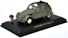 Citroën 2CV Type AZ Faltdach offen 1955-1957 grau / dunkel