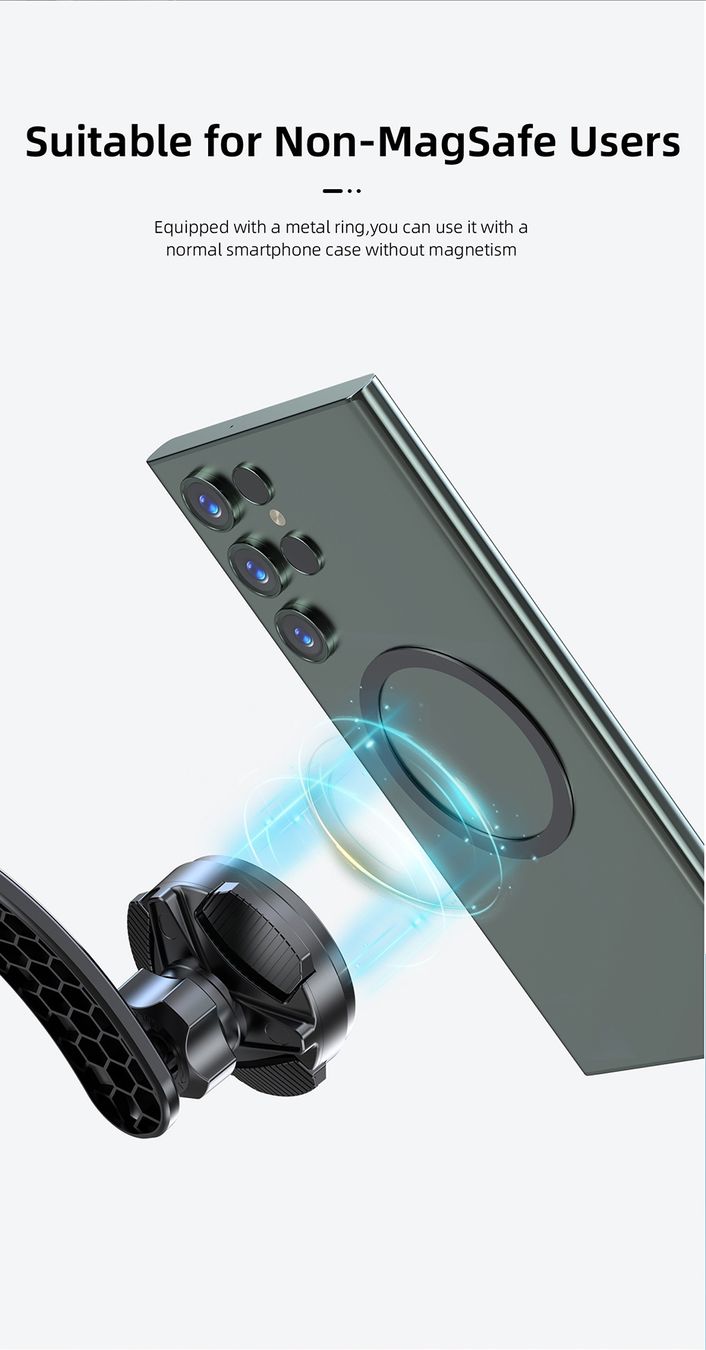 Autres décorations & accessoires: Support téléphone voiture MagSafe fixation ventouses – Neuf avec emballage d'origine à Morges par Carskin 6