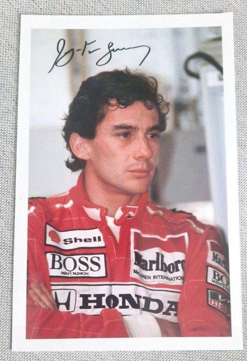 Autographes: Autogramm Ayrton Senna – D'occasion à Schmerikon par Olympia04