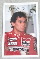 Autogramm Ayrton Senna