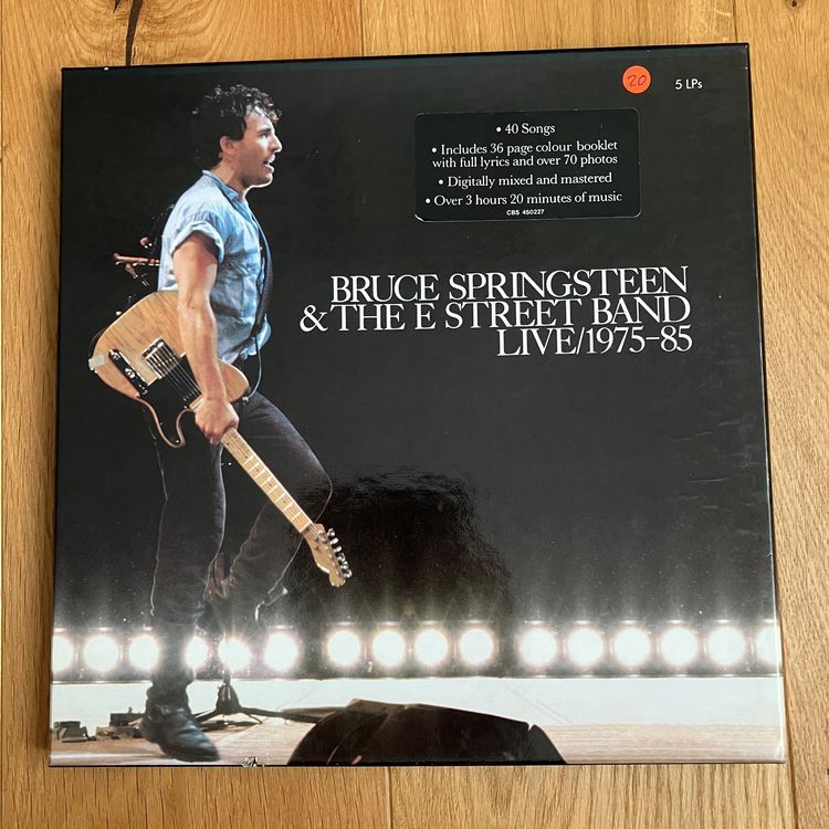 Bruce Springsteen & The E Street Band - Live 1975-85 5LPs (Gebraucht ...