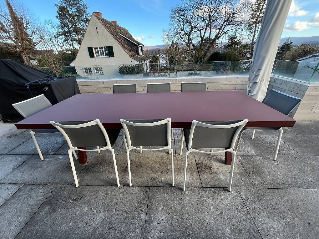 Stühle: Kettal Viques Dining Table + 8 Alias Bigframe Chairs – Gebraucht aus Oberwil BL von AGALLI1972