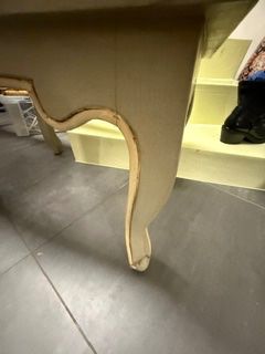 Maisons du monde Tavoli: Dekoratives Rattan-Tischchen, Shabby Chic – Usato da Basel venduto da set_rw9n 3