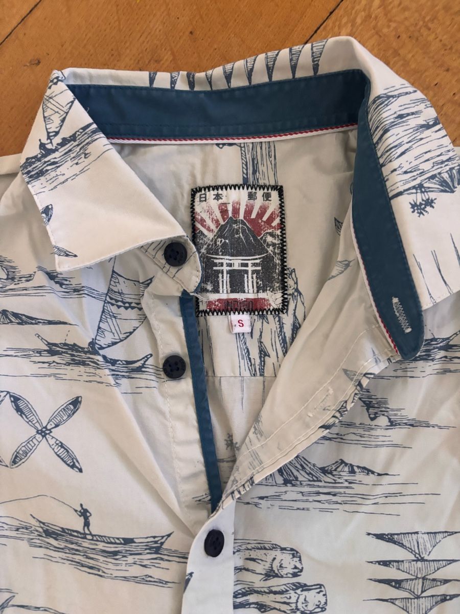 Camicie: Hemd Indigo, Grösse S  – Usato da Zürich venduto da gucks 3