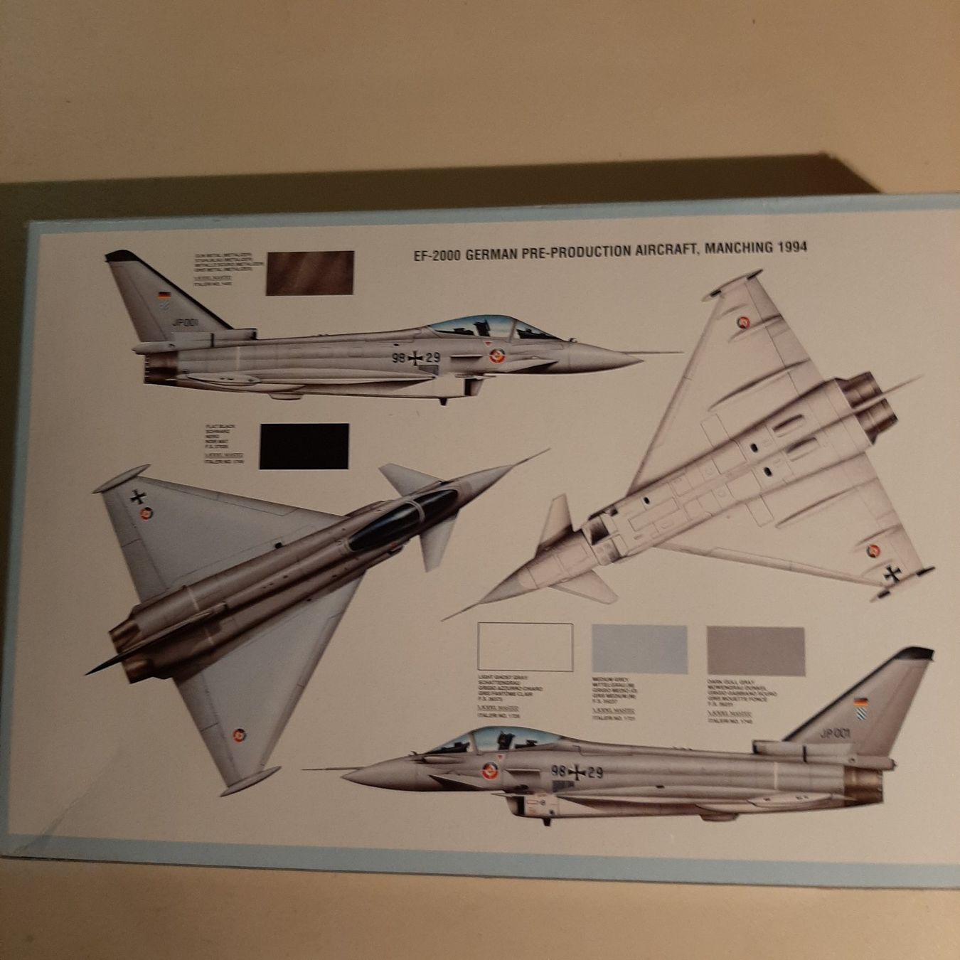 Italeri Kit di modellismo & Modellini statici: 1711 ... Eurofighter EF-2000 ... Italeri 042 – Usato da Bonstetten venduto da Benibanny59 1