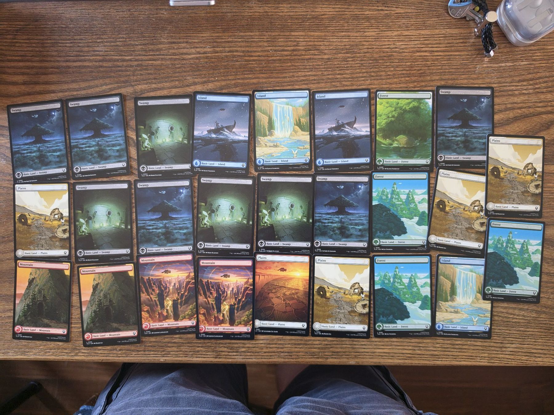 Cartoline: mtg Magic full art lands – Usato da Rüschlikon venduto da lordgara