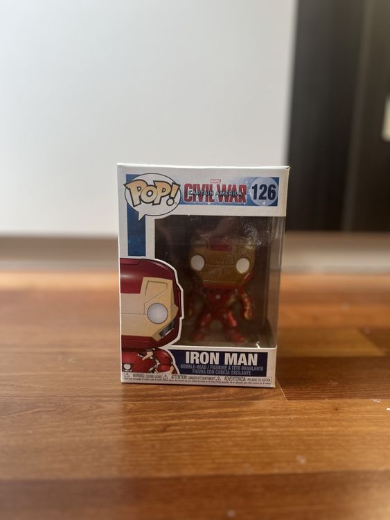 Funko Pop - Iron Man (Civil War) #126