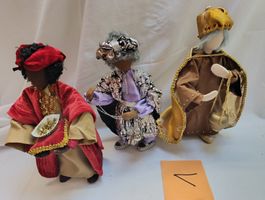 Schwarzenberger Krippenfiguren 3 Könige