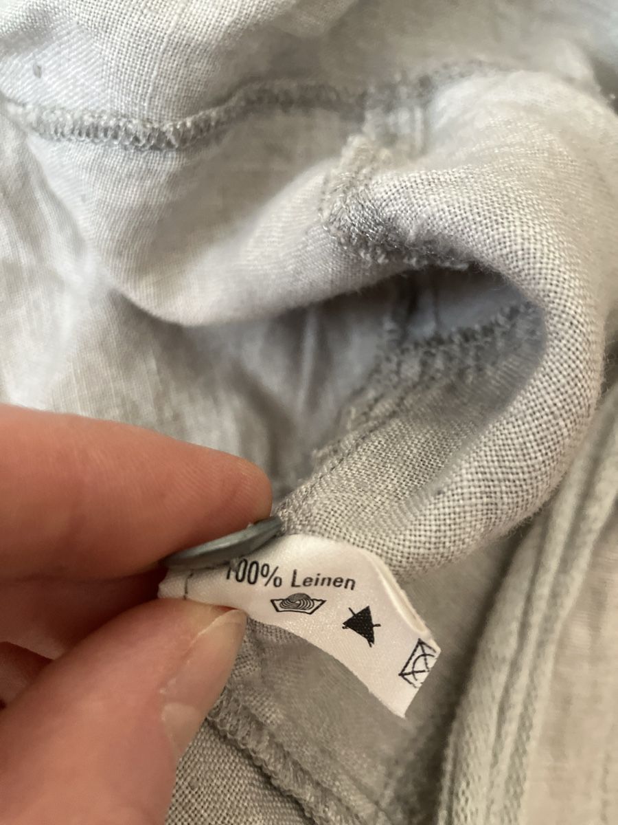 Nile Giacche: graue Nile Jacke, Grösse M, 100% Leinen – Usato da Bern venduto da ann_v2kg 7