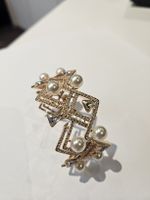 SwarovskiArmreif rosegold Farben  mit Perlen und Zirkonia