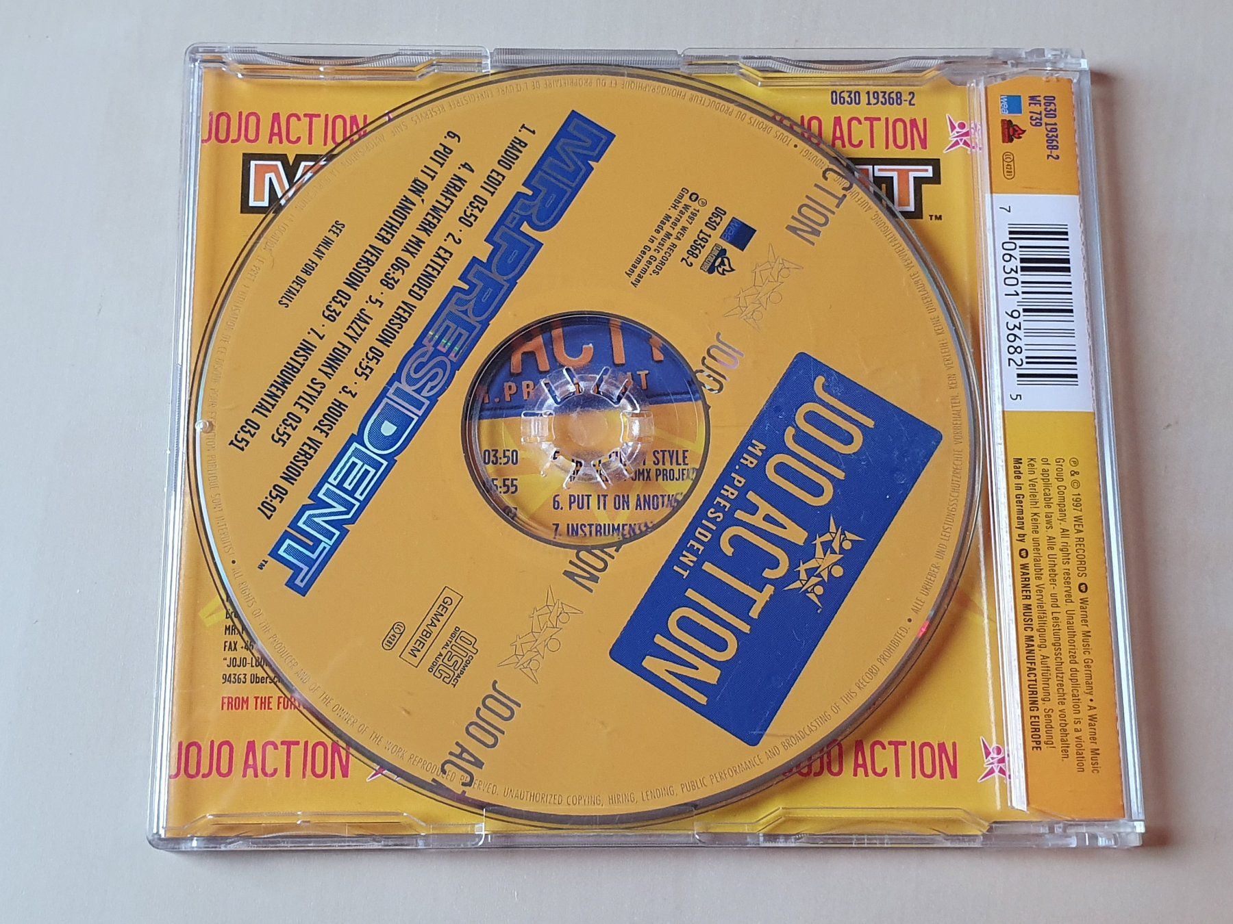 CDs: Mr. President Jojo Action – Gebraucht aus Stansstad von collectorsshop 1